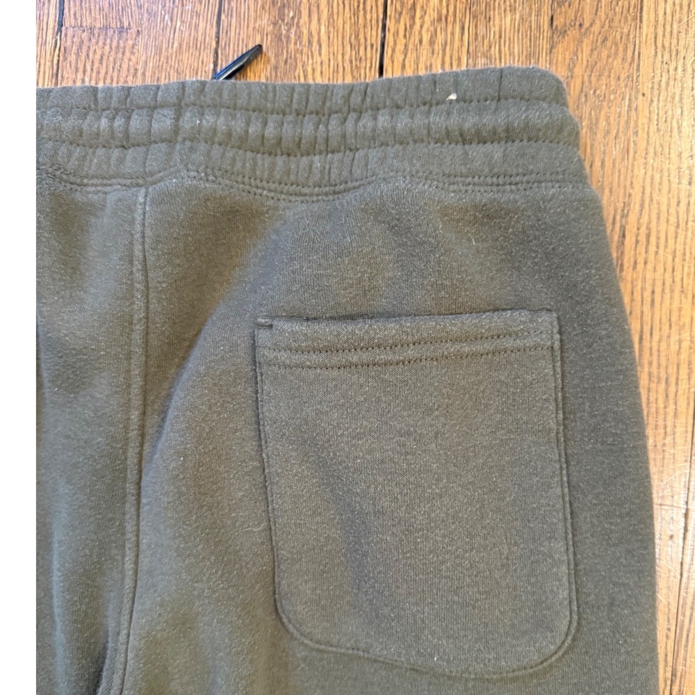 Weatherproof Vintage Mens Fleece Lined Joggers Olive Green Size Large Sweatpants - Picture 5 of 9